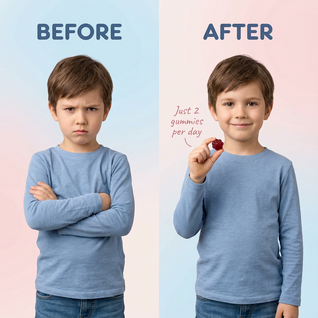 Natural - Saffron Gummies Mood + Focus Support for Kids